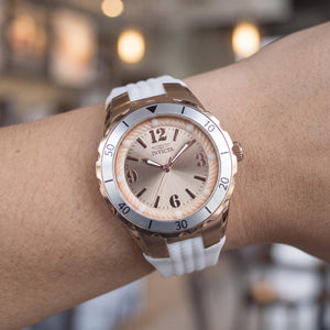 Invicta Angel 48853 Unisex Watch — side view, Stainless Steel case 38mm