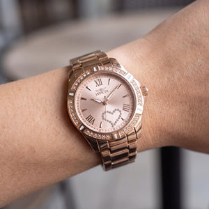 Invicta Angel 49843 Unisex Watch — wrist wear, Stainless Steel band everyday timepiece