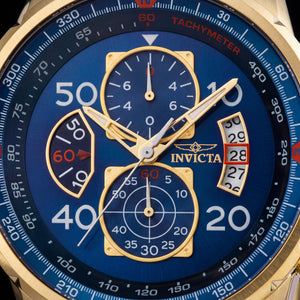Invicta Aviator 36602 Unisex Watch — front view, Quartz movement 48mm