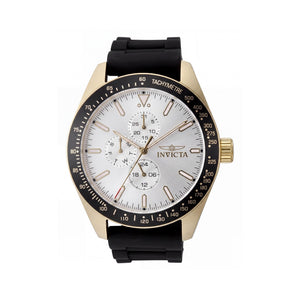 Invicta Aviator 48857 Black Stainless Steel Unisex Watch, 45mm