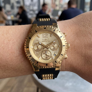 Invicta BLU 36909 Women's Watch — wrist wear, Silicone band gift-ready timepiece