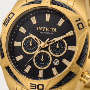 Invicta Bolt 34122 Men's Watch — front view, Quartz movement 50mm