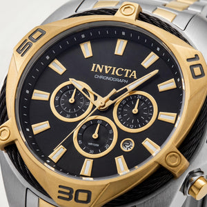 Invicta Bolt 34127 Men's Watch — front view, Quartz movement 50mm
