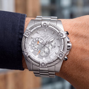 Invicta Bolt 48864 Men's Watch — side view, Stainless Steel case 52mm