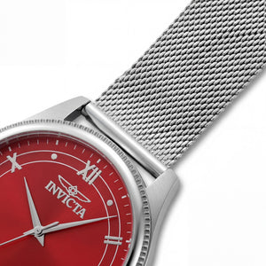 Invicta Celestial 48484 Unisex Watch — side view, Stainless Steel case 43mm