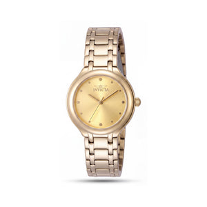 Invicta Classic 48227 Gold Stainless Steel Women's Watch, 32mm