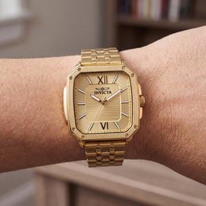 Invicta Cuadro 50358 Unisex Watch — wrist wear, Stainless Steel band everyday timepiece
