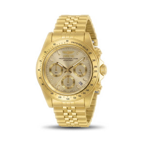Invicta Gold Watch for Men, 40mm