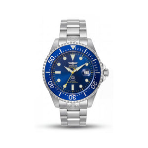Invicta Grand Diver Blue Stainless Steel Men's Watch, 47mm