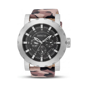 Invicta I-Force 47582 Black Dial Stainless Steel Unisex Watch, 46mm