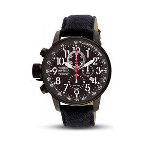Invicta I-Force Black Dial Stainless Steel Men's Watch, 46mm