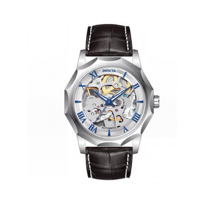 Invicta Objet D Art 69127 Silver Stainless Steel Men's Watch, 42mm