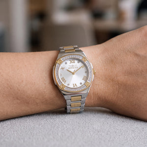 Invicta PC21 Women's Watch — side view, Silver case 40mm