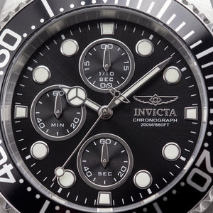 Invicta Pro Diver 1768 Unisex Watch — front view, Swiss Quartz movement 44mm