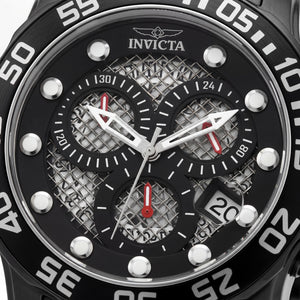 Invicta Pro Diver 19838 Men's Watch — front view, Quartz movement 49mm