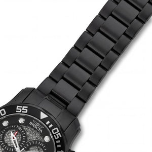 Invicta Pro Diver 19838 Men's Watch — side view, Stainless Steel case 49mm