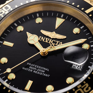 Invicta Pro Diver 22019 Men's Watch — front view, Quartz movement 40mm