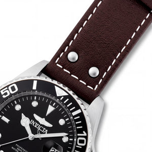 Invicta Pro Diver 22069 Men's Watch — side view, Stainless Steel case 43mm