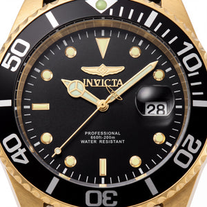 Invicta Pro Diver 22075 Men's Watch — front view, Quartz movement 43mm