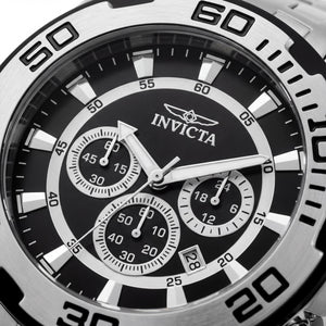 Invicta Pro Diver 22318 Men's Watch — front view, Quartz movement 50mm