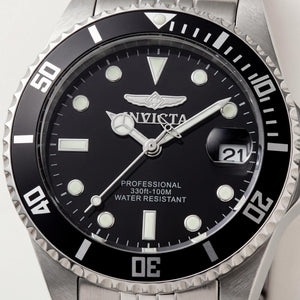 Invicta Pro Diver 29186 Women's Watch — front view, Quartz movement 34mm