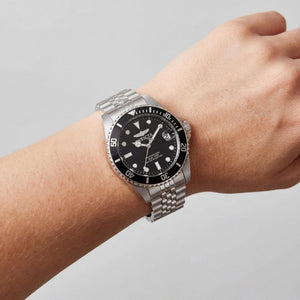 Invicta Pro Diver 29186 Women's Watch — side view, Stainless Steel case 34mm