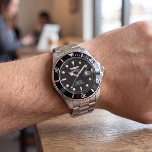 Invicta Pro Diver 35717 Men's Watch — side view, Stainless Steel case 47mm