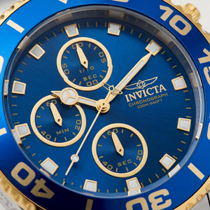 Invicta Pro Diver 43408 Unisex Watch — front view, Quartz movement 43mm