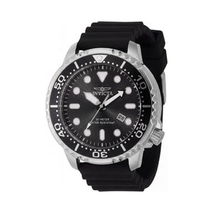 Invicta Pro Diver 44834 Black Dial Stainless Steel Unisex Watch, 48mm