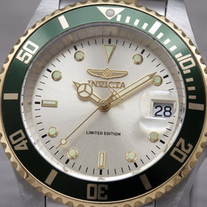 Invicta Pro Diver 47395 Men's Watch — front view, Automatic movement 40mm