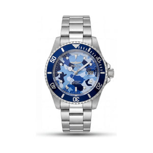 Invicta Pro Diver 48570 Blue Dial Stainless Steel Unisex Watch, 40mm