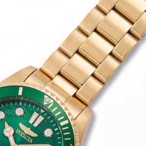 Invicta Pro Diver 49702 Unisex Watch — side view, Stainless Steel case 43mm