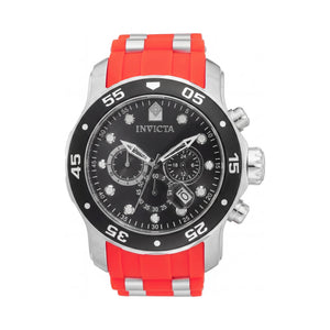 Invicta Pro Diver 49829 Black Stainless Steel Unisex Watch, 48mm