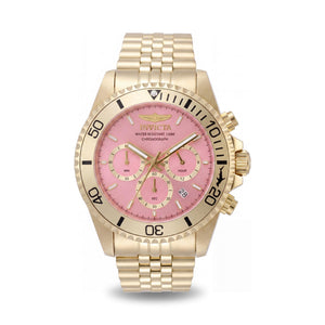 Invicta Pro Diver 49836 Gold Stainless Steel Unisex Watch, 43mm