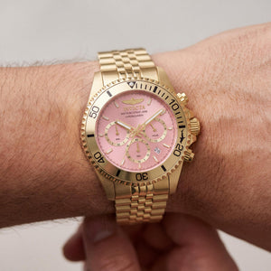 Invicta Pro Diver 49836 Unisex Watch — side view, Stainless Steel case 43mm