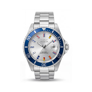 Invicta Pro Diver 49885 Silver Stainless Steel Unisex Watch, 40mm