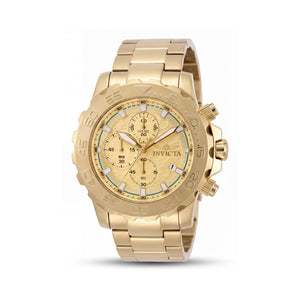 Invicta Pro Diver 50248 Gold Stainless Steel Unisex Watch, 54mm