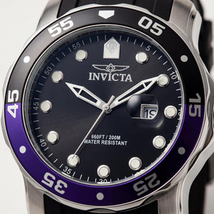 Invicta Pro Diver Men's Watch — front view, Quartz movement 48mm