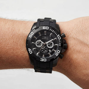 Invicta Pro Diver VD53 Men's Watch — side view, Stainless Steel case 50mm