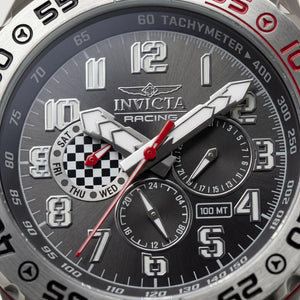 Invicta Racing 47213 Unisex Watch — front view, Quartz movement 48mm