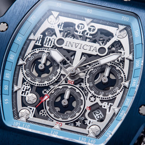 Invicta Racing Collection 69707 Unisex Watch — front view, Quartz movement 43mm