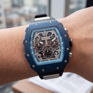 Invicta Racing Collection 69707 Unisex Watch — side view, Acrylic case 43mm