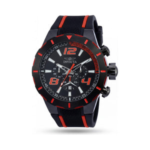 Invicta S1 Rally 20109 Black Stainless Steel Men's Watch, 53mm