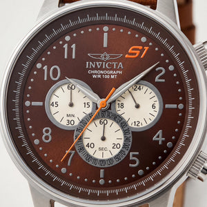 Invicta S1 Rally Men's Watch — front view, Quartz movement 40mm