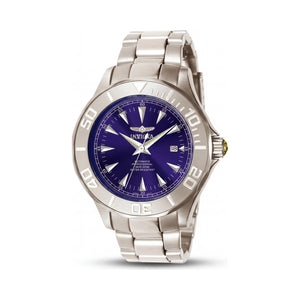 Invicta Signature 7035 Blue Dial Stainless Steel Unisex Watch, 47mm