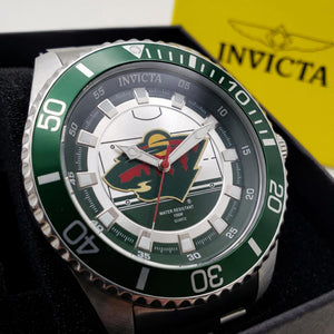 Invicta Men's Watch — front view, Quartz movement 47mm