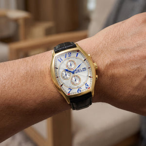 Invicta 14330 Men's Watch — wrist wear, Leather band for date nights and dinners out
