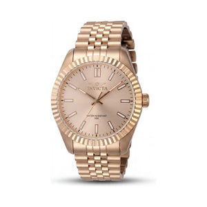 Invicta Specialty 47493 Gold Dial Stainless Steel Unisex Watch, 43mm