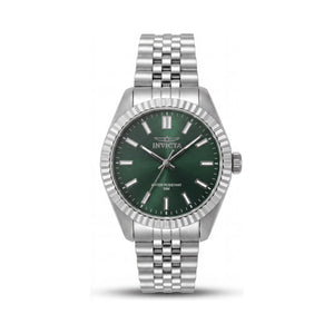 Invicta Specialty 47496 Silver Dial Stainless Steel Unisex Watch, 36mm