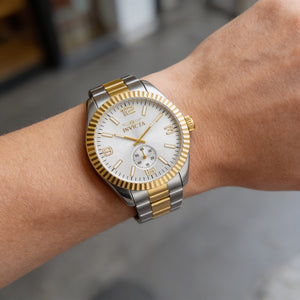 Invicta Specialty 49385 Unisex Watch — side view, Stainless Steel case 43mm